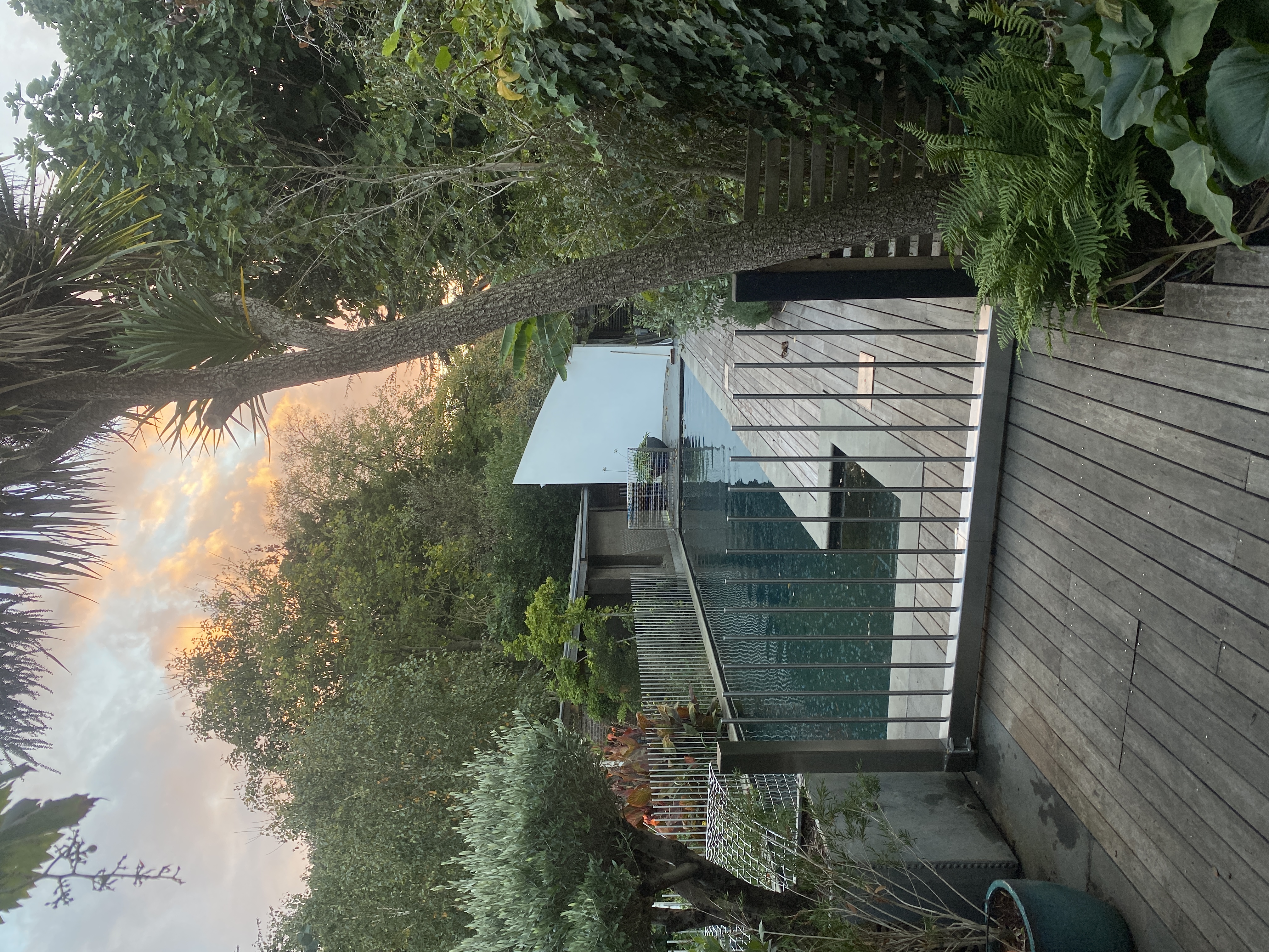 Cantilever bifold gate with hidden security latches - finished photograph 3