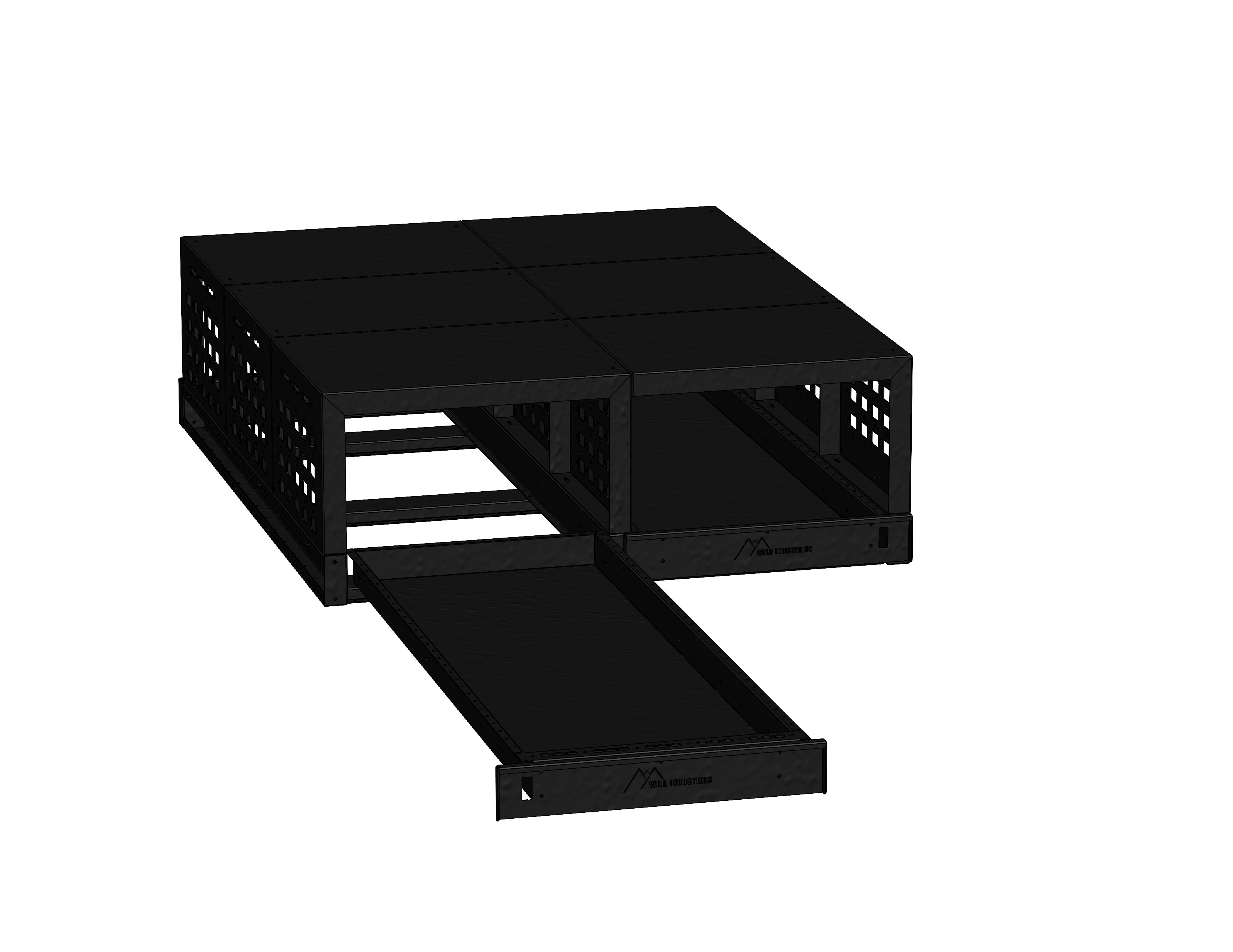 Modular vehicle drawer storage system - finished photograph 2