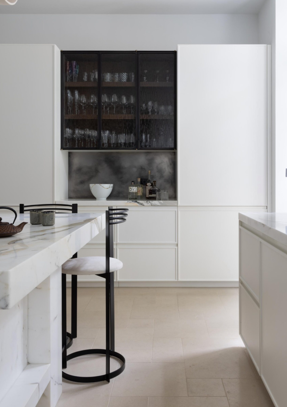Bespoke kitchen door fabrication - finished photograph 1